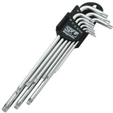 KEY SET MAGNETIC 9PC TORX DRIVE